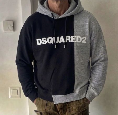 Dsquared2 felpa Oversize uomo