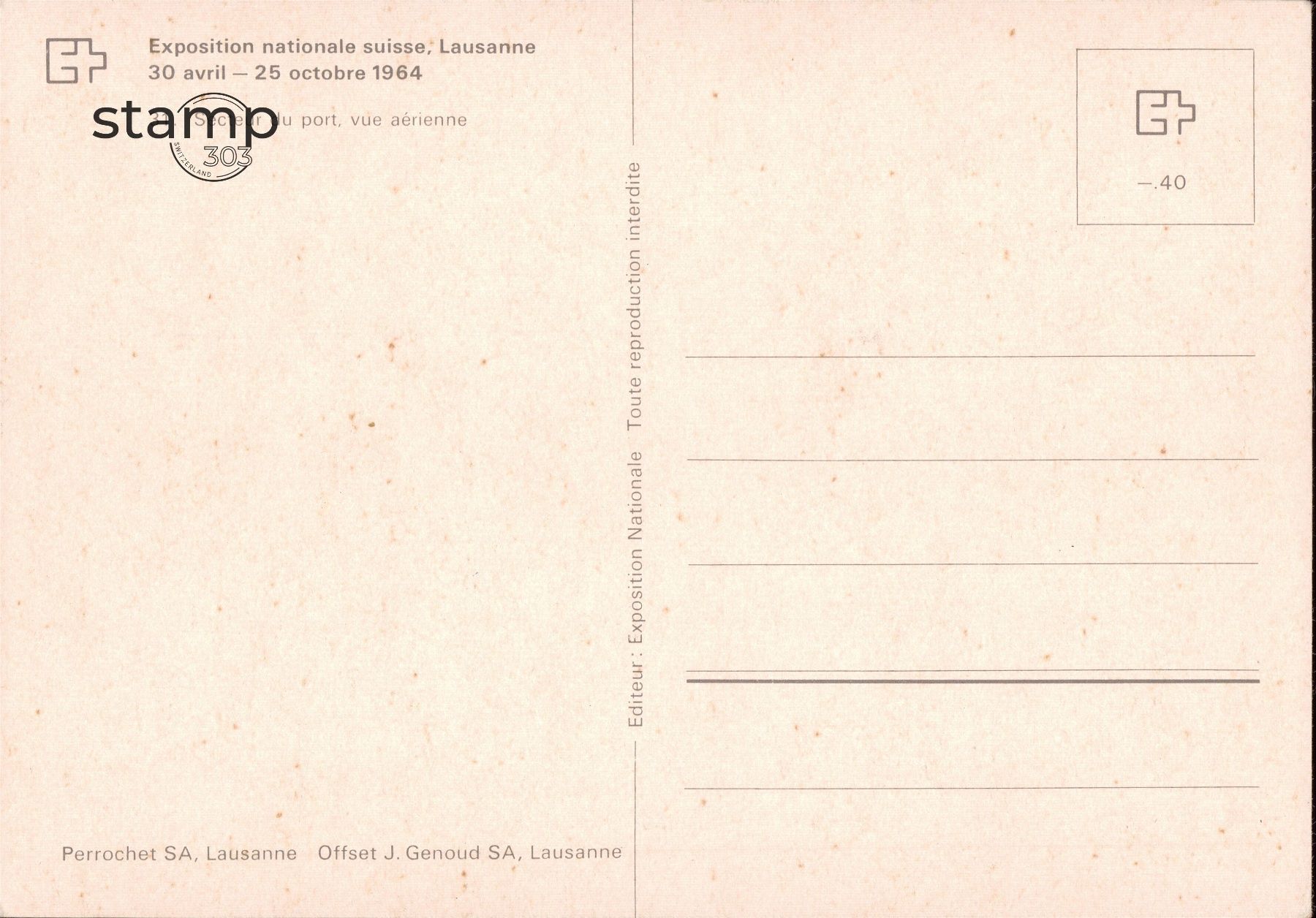 1964 AK Lausanne _ Exposition nationale suisse | Kaufen auf Ricardo