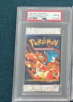 Pokemon Glurak PSA 10 Booster 1. Edition