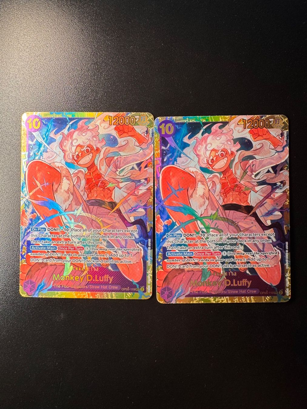 Bandai Carte collezionabili: One Piece, Monkey D Luffy x2 Card – Usato da Corticiasca venduto da gio_yp69