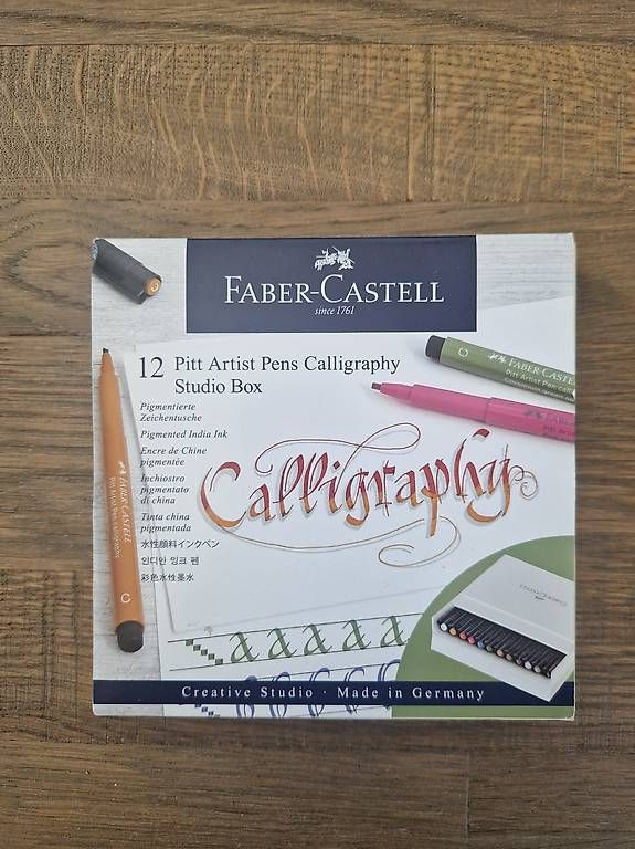 Faber-Castell Penna & Evidenziatori: Faber Castell Calligraphy Studio Box 12 Stk. – Usato da Wattwil venduto da mel_x8jj
