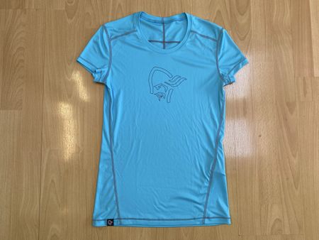 Norrøna Training Sport Tech T-Shirt Grösse S cyan