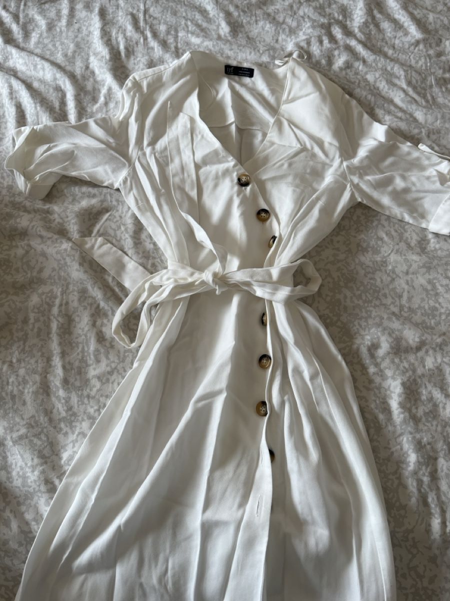 Zara Vestiti: Robe blanche taille S – Usato da Genève venduto da rit_2t6l