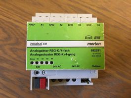 Module domotique KNX actionneur analogique 4 canaux