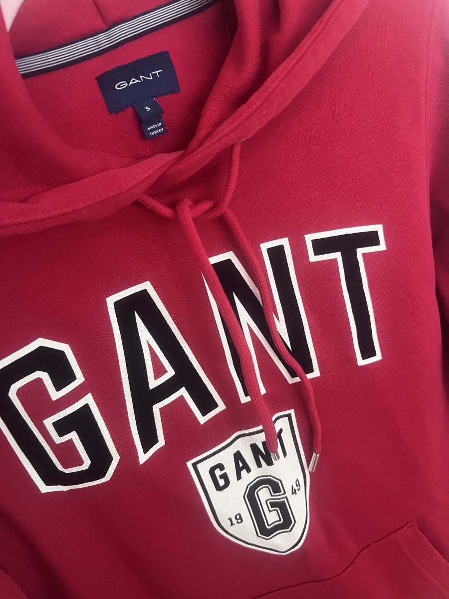Gant Maglioni & Felpe: Gant Kapuzenpullover rot Grösse S – Difettoso da Frauenfeld venduto da mic_29jy 1