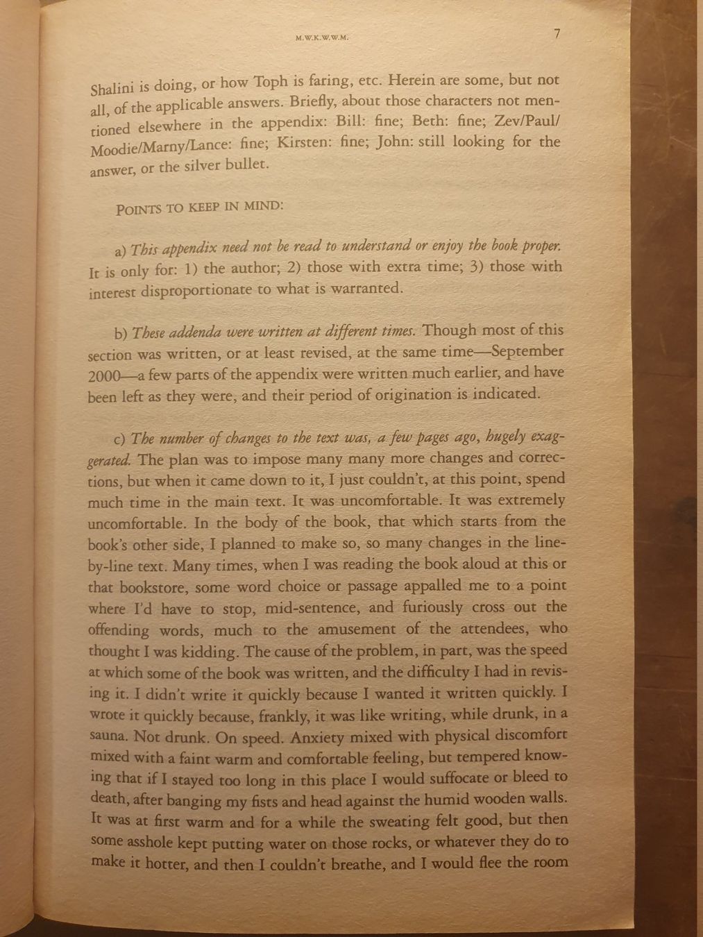 Libri: Mistakes We Knew We Were Making - Dave Eggers – Usato da Zürich venduto da loosebone 6