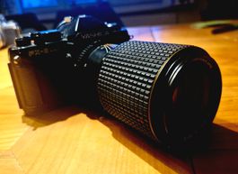 Yashica FX-3 Super 2000 + Tokina AT-X 60–120mm f/2.8