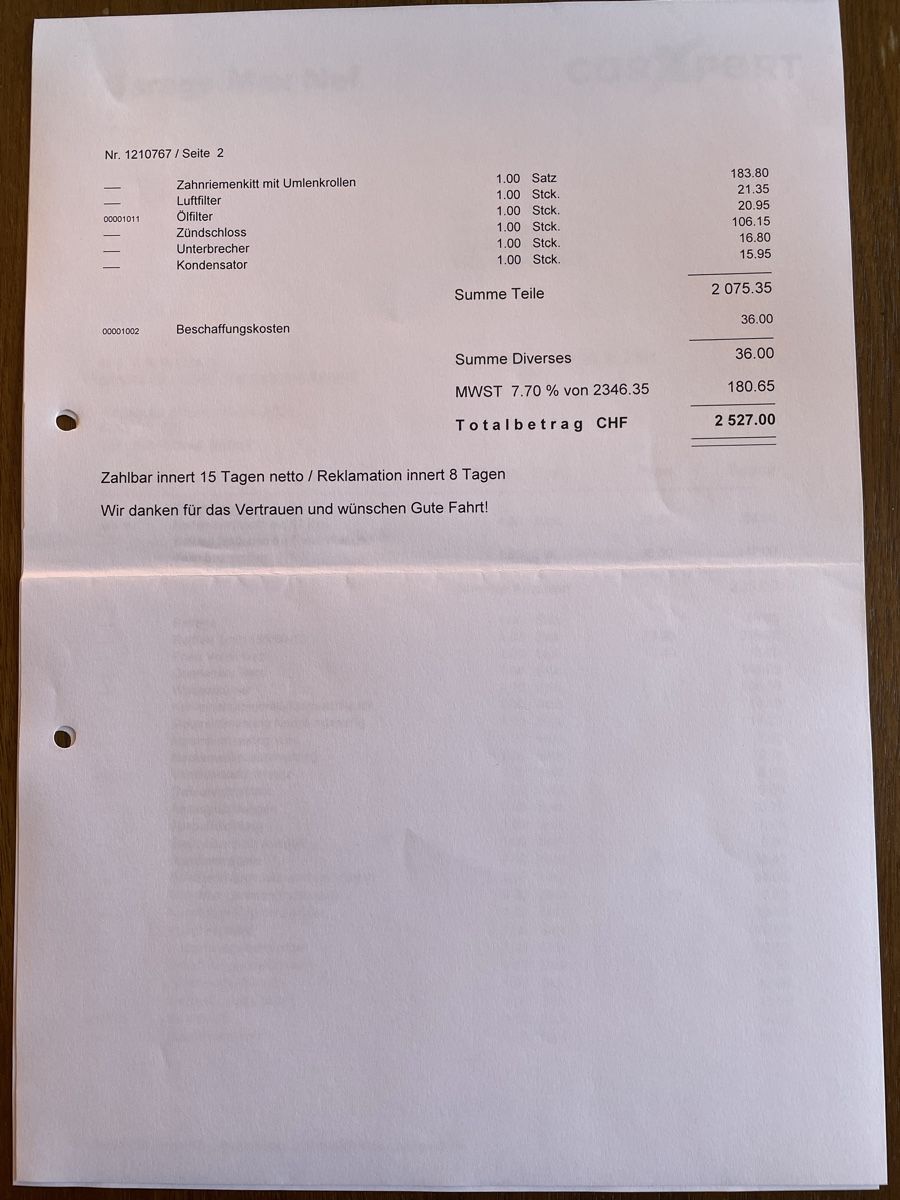 Fiat Autos: Fiat X 1/9 Bertone Occasion mit Teilzerlegung – D'occasion à Rickenbach b. Wil par wimonfunk 7