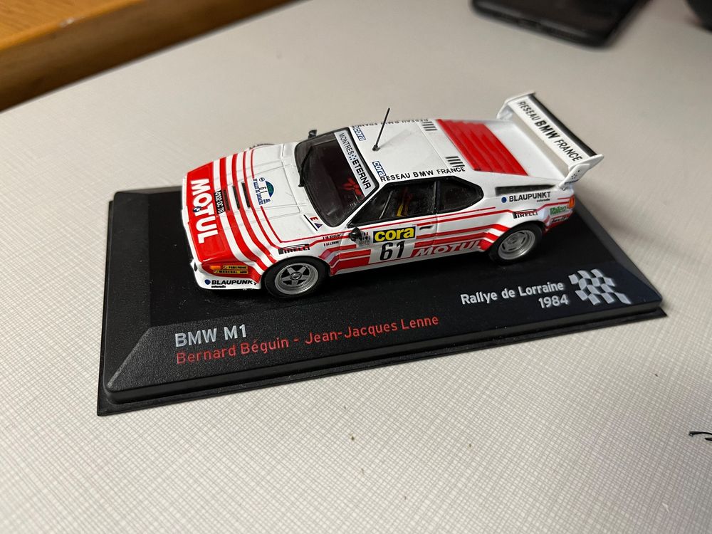 BMW M1 Bernard Béguin Rallye de Lorraine 1984 1:43 (Gebraucht) in ...