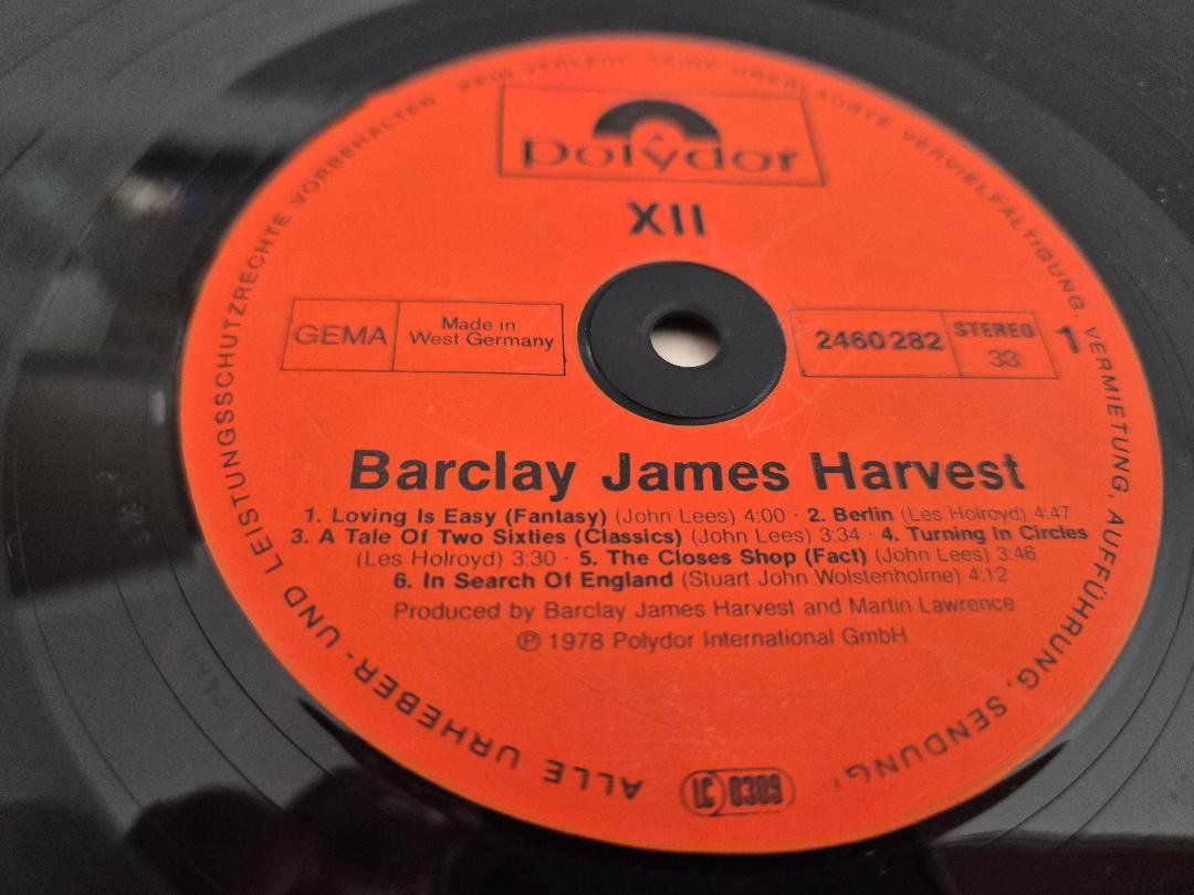 Dischi in vinile: Schallplatte / LP Barcley James Harvest "XII" 1978 – Usato da Dielsdorf venduto da Haesi0 3
