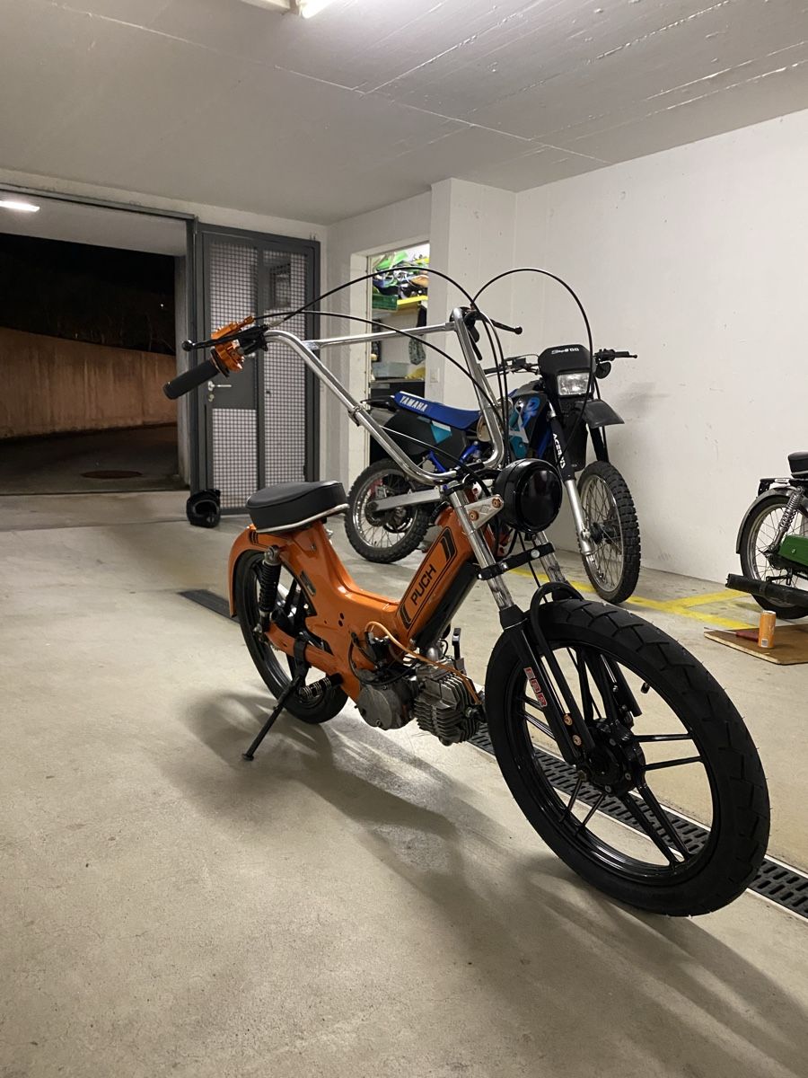 Puch Ciclomotori: Puch Maxi S Orange – Usato da Unterägeri venduto da MischaAnd 4