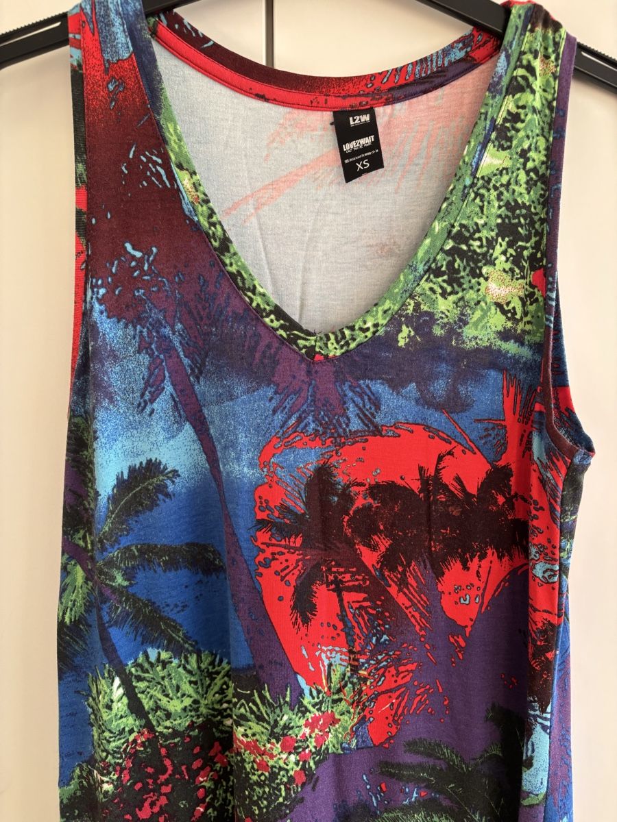 Vestiti: Langes Sommer Kleid Bunt Gr XS oder S – Nuovo (secondo la descrizione) da Winterthur venduto da NatMet11 2