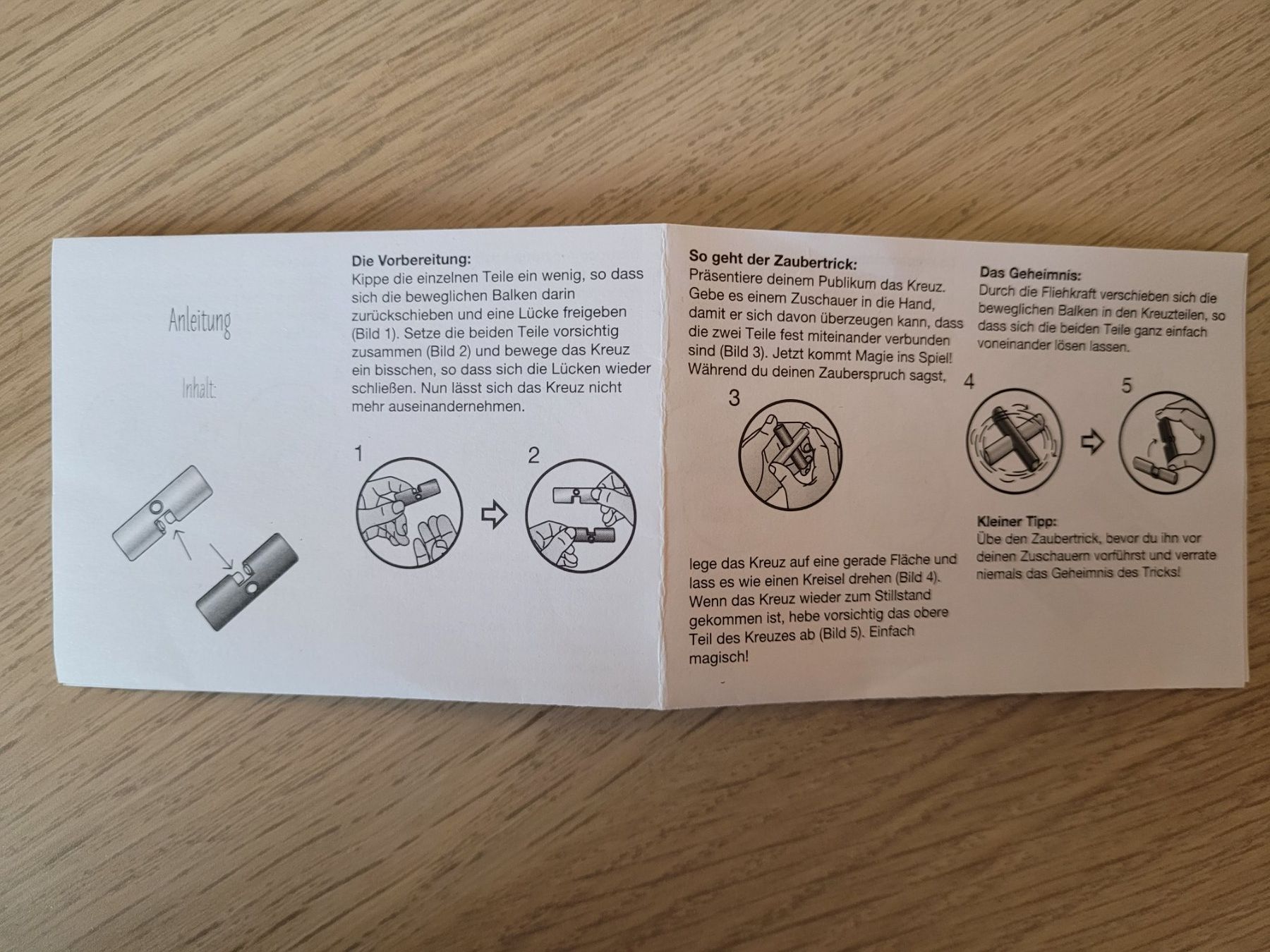 Spiele: 52 Zaubertricks("50 tolle Zaubertricks" + zwei weitere) – Gebraucht aus Spiez von Aprikose25 8