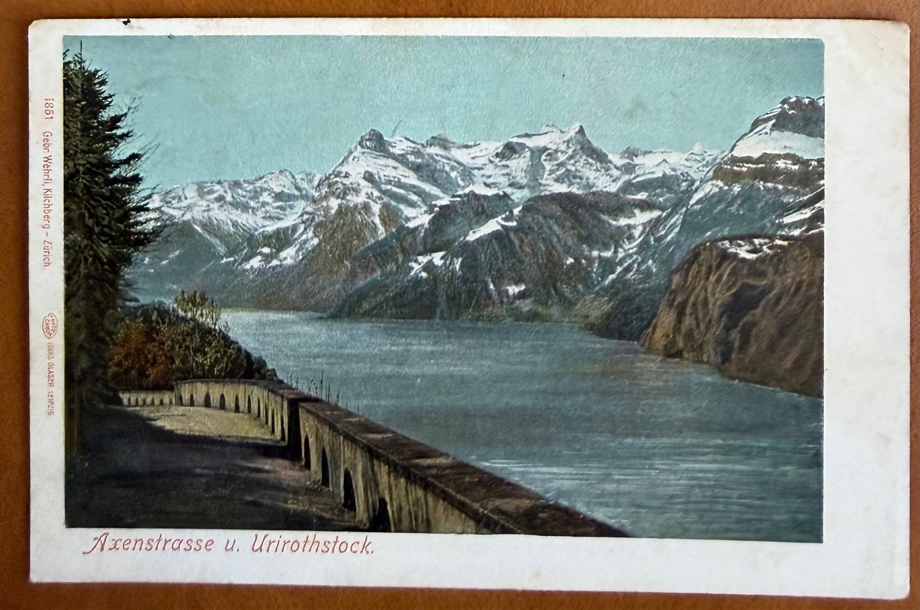 Cartes postales: Axenstrasse - 1919 – D'occasion à Lutry par Ediego