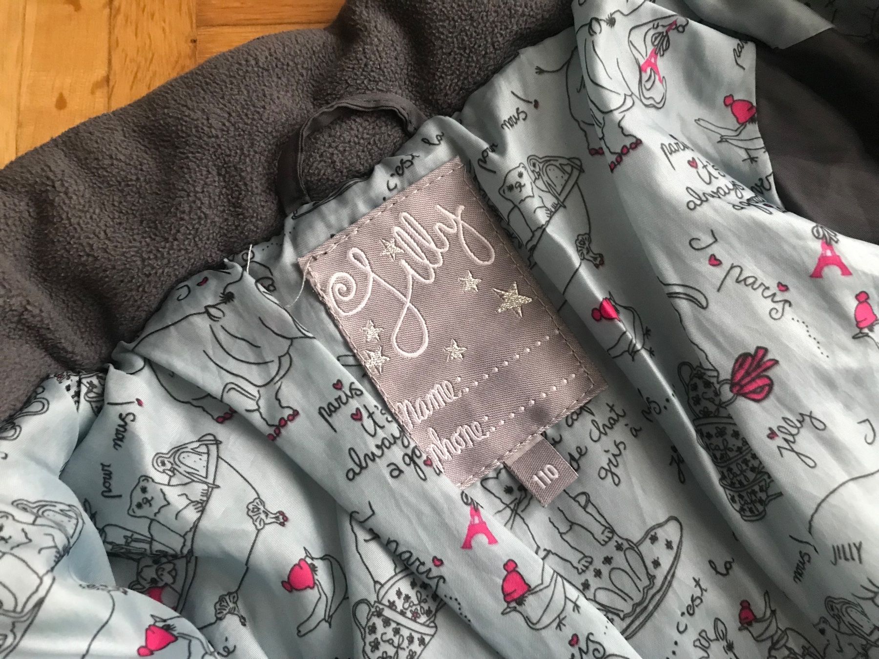 Giacche & Cappotti: Winterjacke Grösse 110 dunkelgrau – Usato da Emmenbrücke venduto da Hathor123 2
