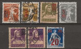 CH146 - Emission provisoire 1921 obl.