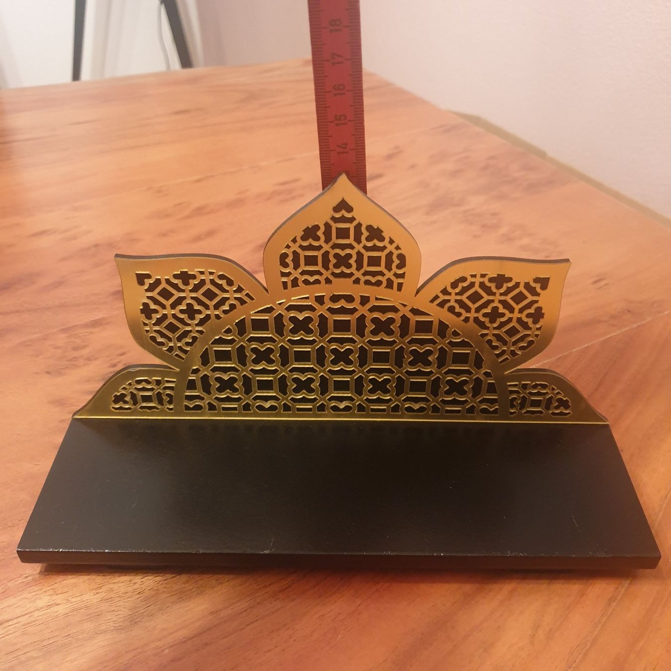 Bougeoirs: Teelichthalter "Happy Buddha", schwarz/messing – Neuf avec emballage d'origine à Neuendorf par DeSiriA 2