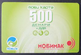 Taxcard Phonecard - Mobimak - D
