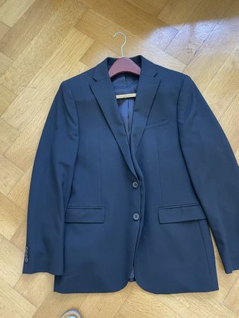 C&A Sakko Grösse 52 Slim Fit Flex On The Go Schwarz
