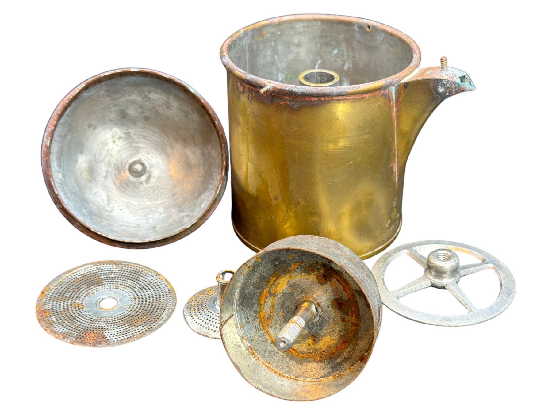 Macchine per caffè & Macchine per espresso: Cafetière ancienne en cuivre étamé – Usato da Morges venduto da Auct 5
