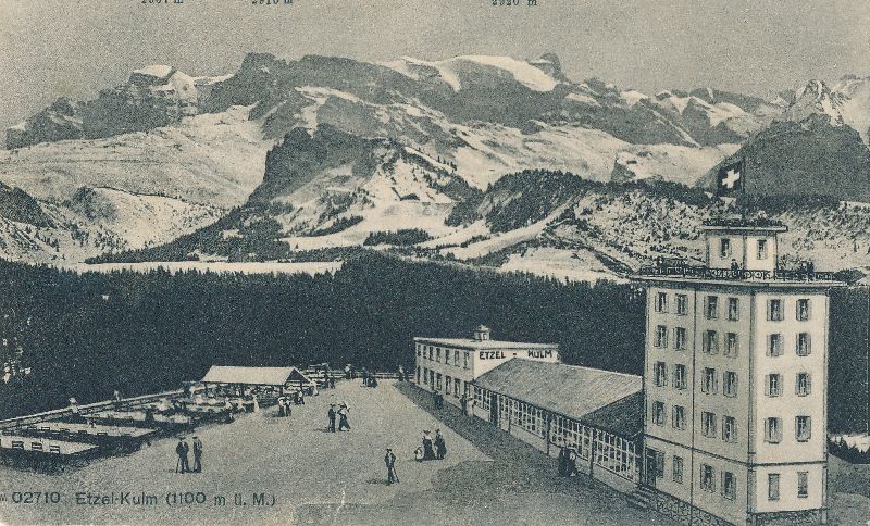 Cartoline postali: Etzel Kulm + 1910 – Usato da Emmenbrücke venduto da teestube