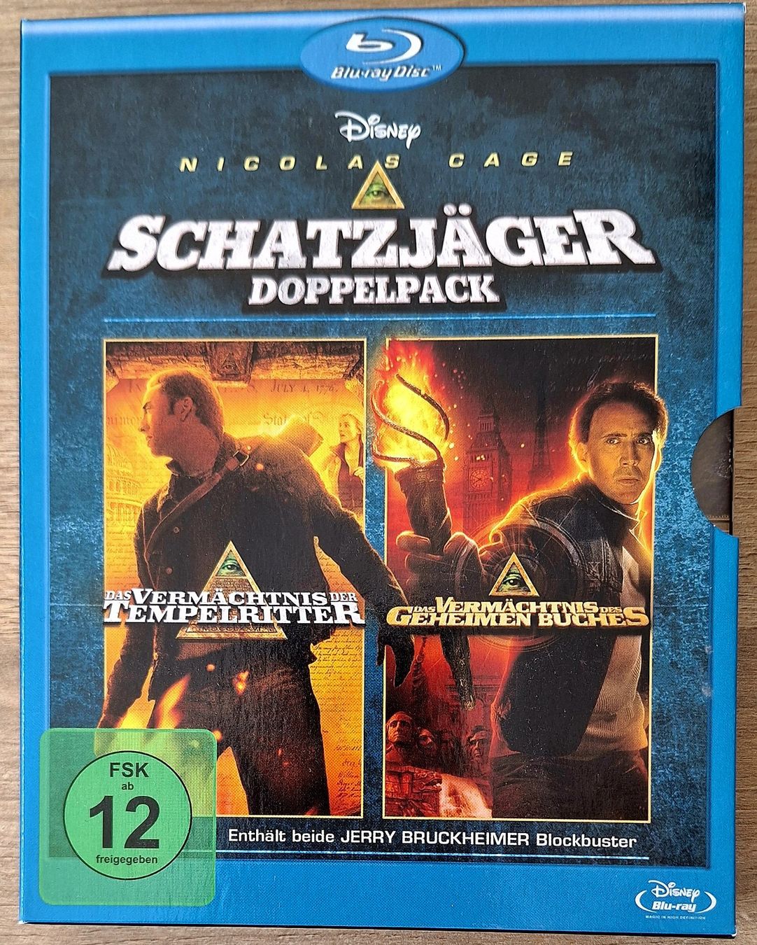 Alle DVDs: Schatzjäger Doppelpack Blu-ray Nicolas Cage – Gebraucht aus Schaffhausen von Jerry711
