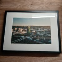 Gerahmtes Stadtbild zu verkaufen! Ein echter Hingucker!