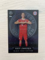 Robert Lewandowski Black Edge Edition Sammlerkarte neuwertig