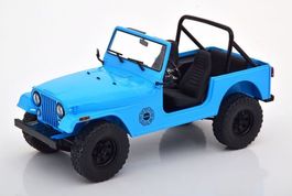 Jeep CJ-7 1977 "TV-Serie Lost 2004-2010 hellblau / schwarz"