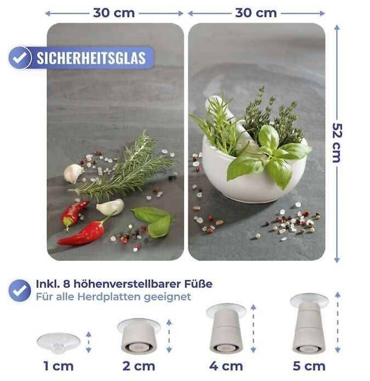 Cucine: Cuisine: Plaques de recouvrement pour cuisinière – Nuovo e nell'imballaggio originale da Villars-le-Terroir venduto da isa_27br 2