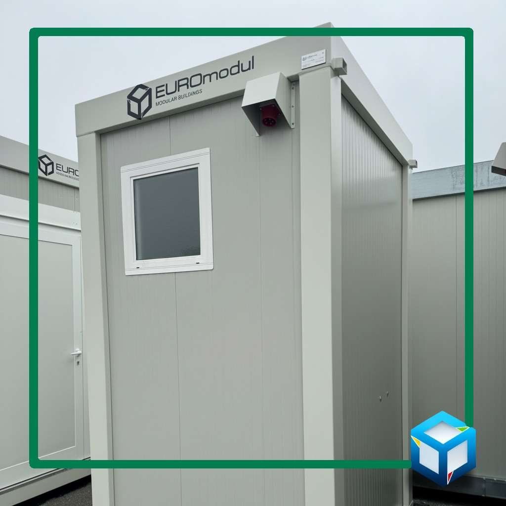 Baucontainer: EURObudget WC Container – Neu und originalverpackt aus Zofingen von EUROmodul 3