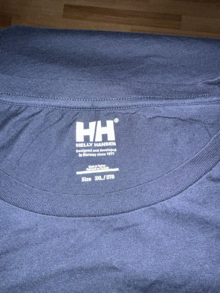 Helly Hansen T-shirt: Helly Hansen T-Shirt Gr. 3XL Dunkelblau – Usato da St. Gallen venduto da mai_2lcj 2