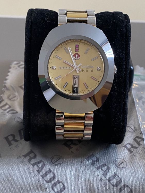 Montre Rado Integral Diastar Jubilé Full Diamants - Céramique, Quartz, Occasion Avec Boîte