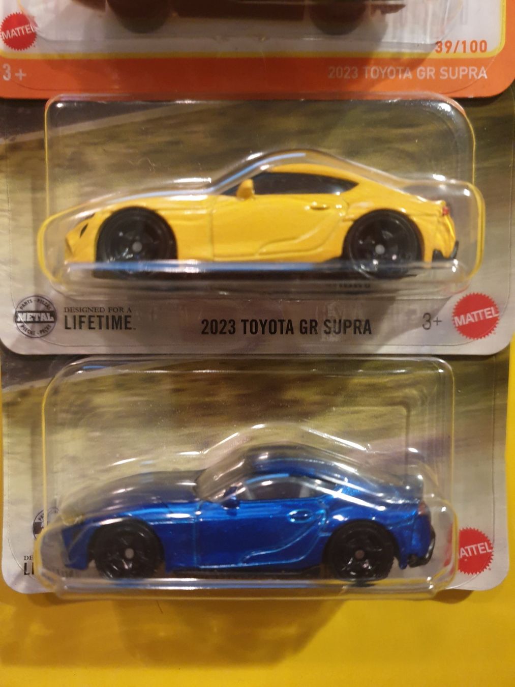 Matchbox Modellini d'auto: 3 x Matchbox 2023 TOYOTA GR SUPRA – Nuovo e nell'imballaggio originale da Oftringen venduto da Rotor 1