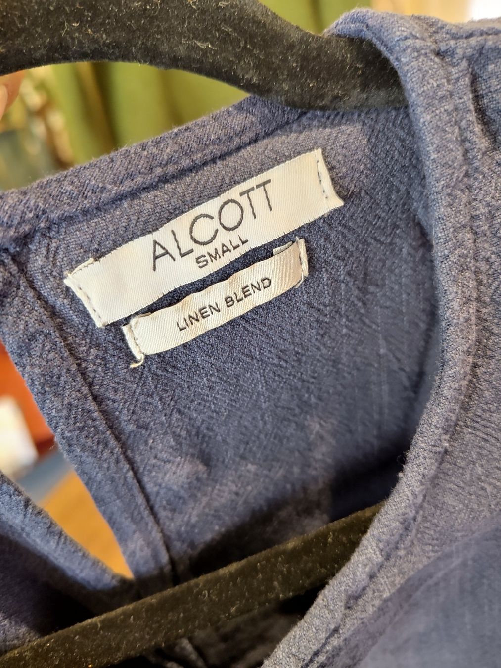 Top: Alcott leinen top blau S – Usato da Losone venduto da ell_nora89 2
