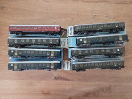 8 Märklin Personenwagen diverse Modelle mit OVP