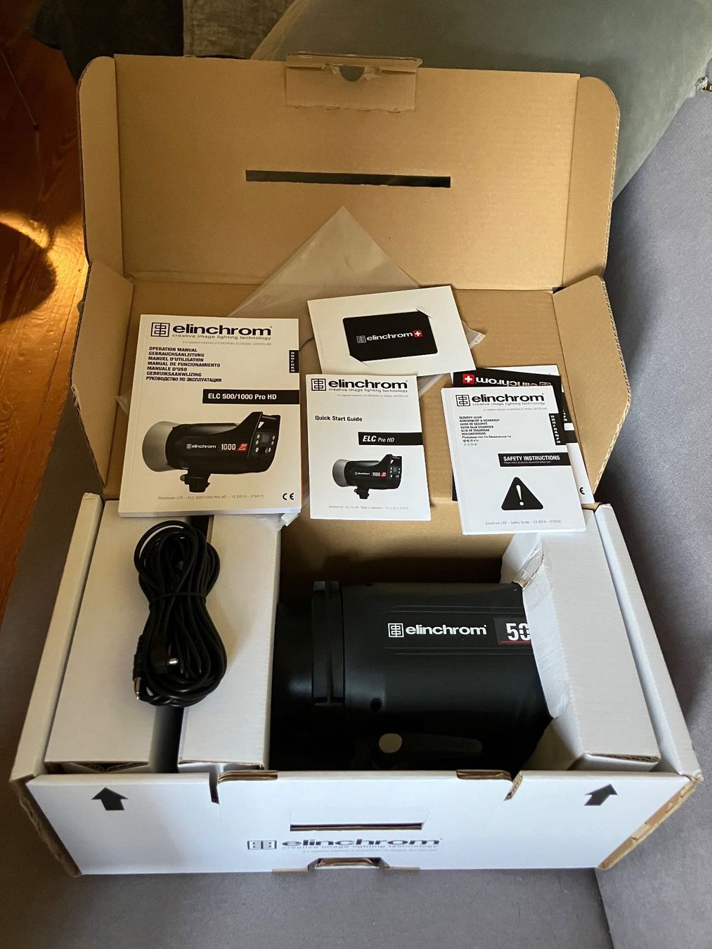 Elinchrom Flash: Flash Studio Elinchrom ELC Pro HD500 – Nuovo (secondo la descrizione) da Genève venduto da Capt3 4