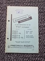 ET-Liste Mörtl Mähwerk zu Fiat Traktoren 312, 411, 415