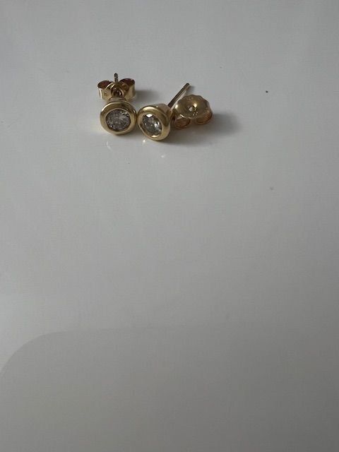 Orecchini pendenti & Orecchini a lobo: Ohrstecker GG 750 mit Diamanten – Nuovo (secondo la descrizione) da Walenstadt venduto da ricamul 7