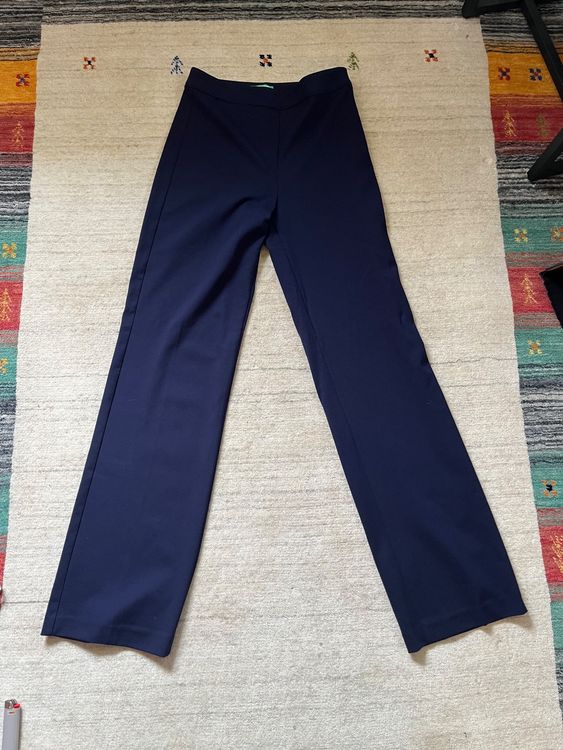 United Colors Of Benetton Mädchen Hose - Stretch Carrot Fit Mit Glitzer-Details