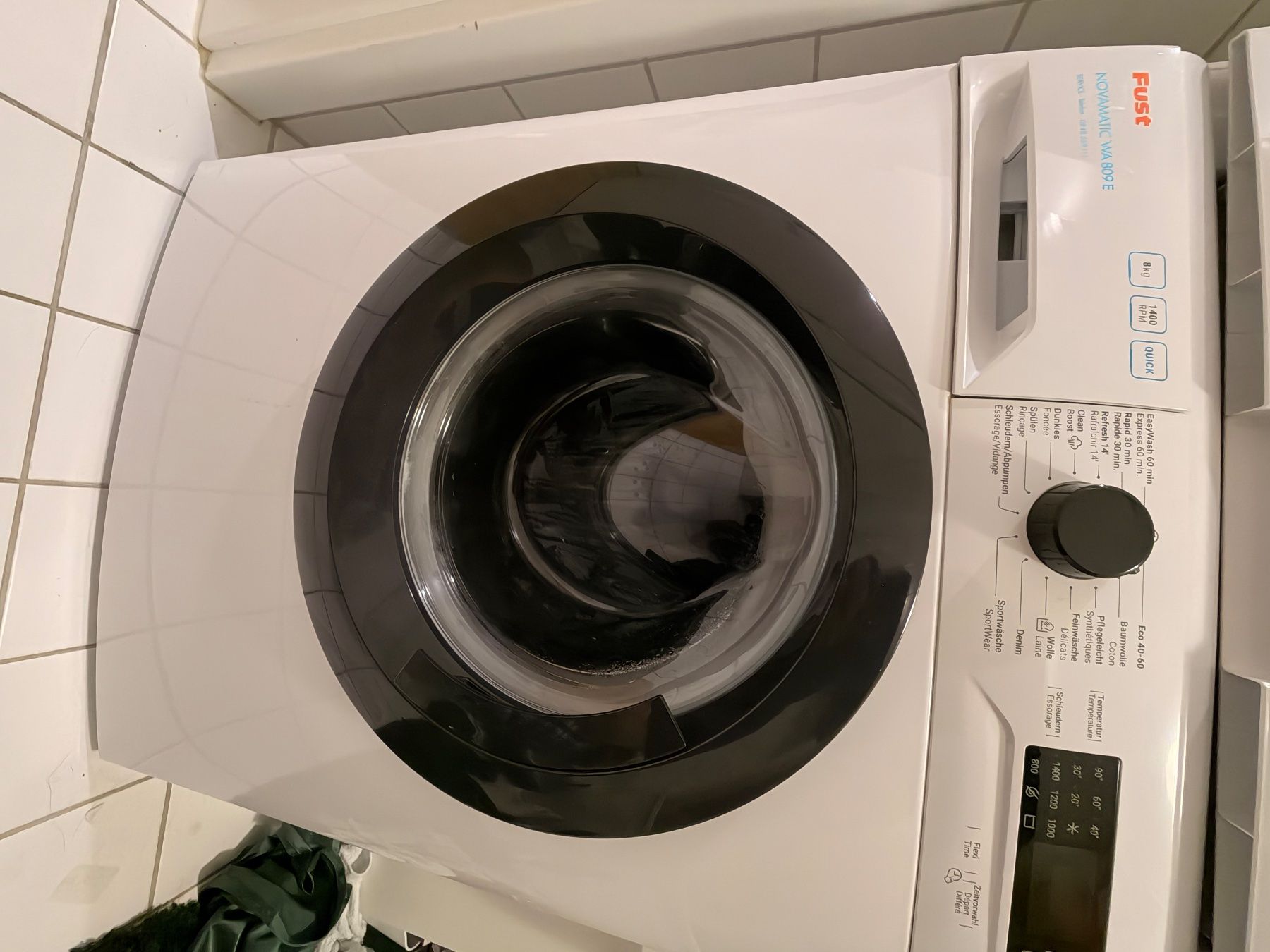 Colonne de lavage FUST NOVAMATIC (Lave-linge + Sèche-linge) (D'occasion ...