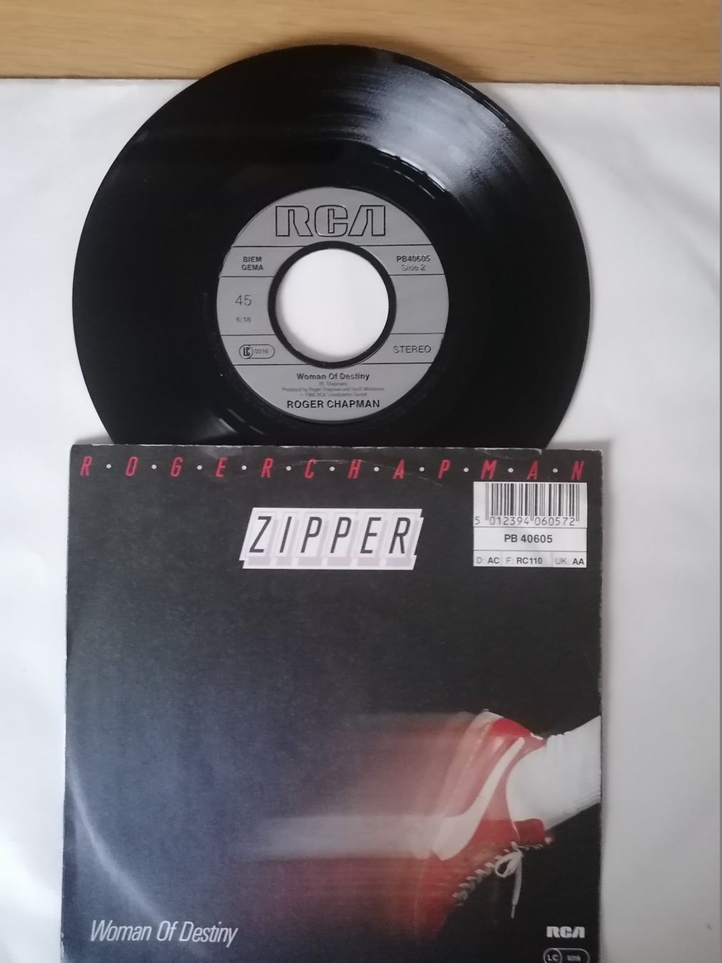 Dischi in vinile: Roger Chapman - Zipper Single – Usato da Beinwil am See venduto da Funkthesizer 1