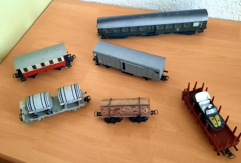 Märklin Modellini di ferrovie: Modellbahnwagen Märklin Spur H0 – Usato da Eschenbach venduto da Alicekunst 1