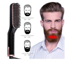 Elektrische Bart GläTteisen 3 In 1 Geschenk Für Männer