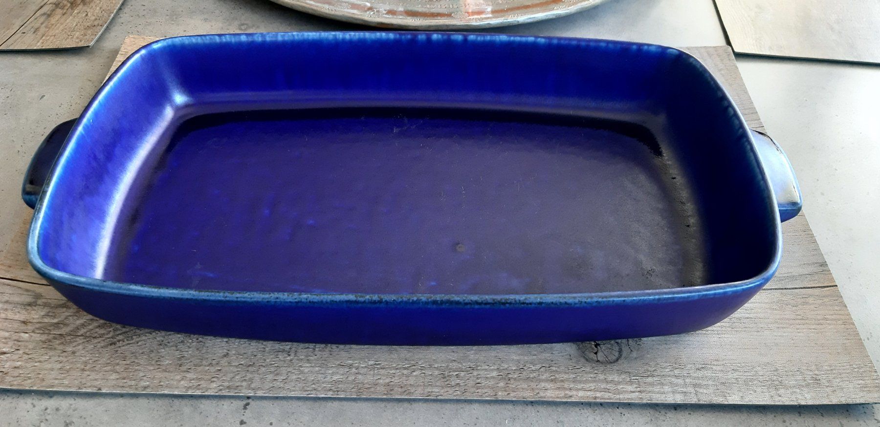 Teglie da forno: Grosse Gratin Form  -  Langenthal  -  Blue Ocean - neuwertig – Usato da Tagelswangen venduto da BrigittaC01