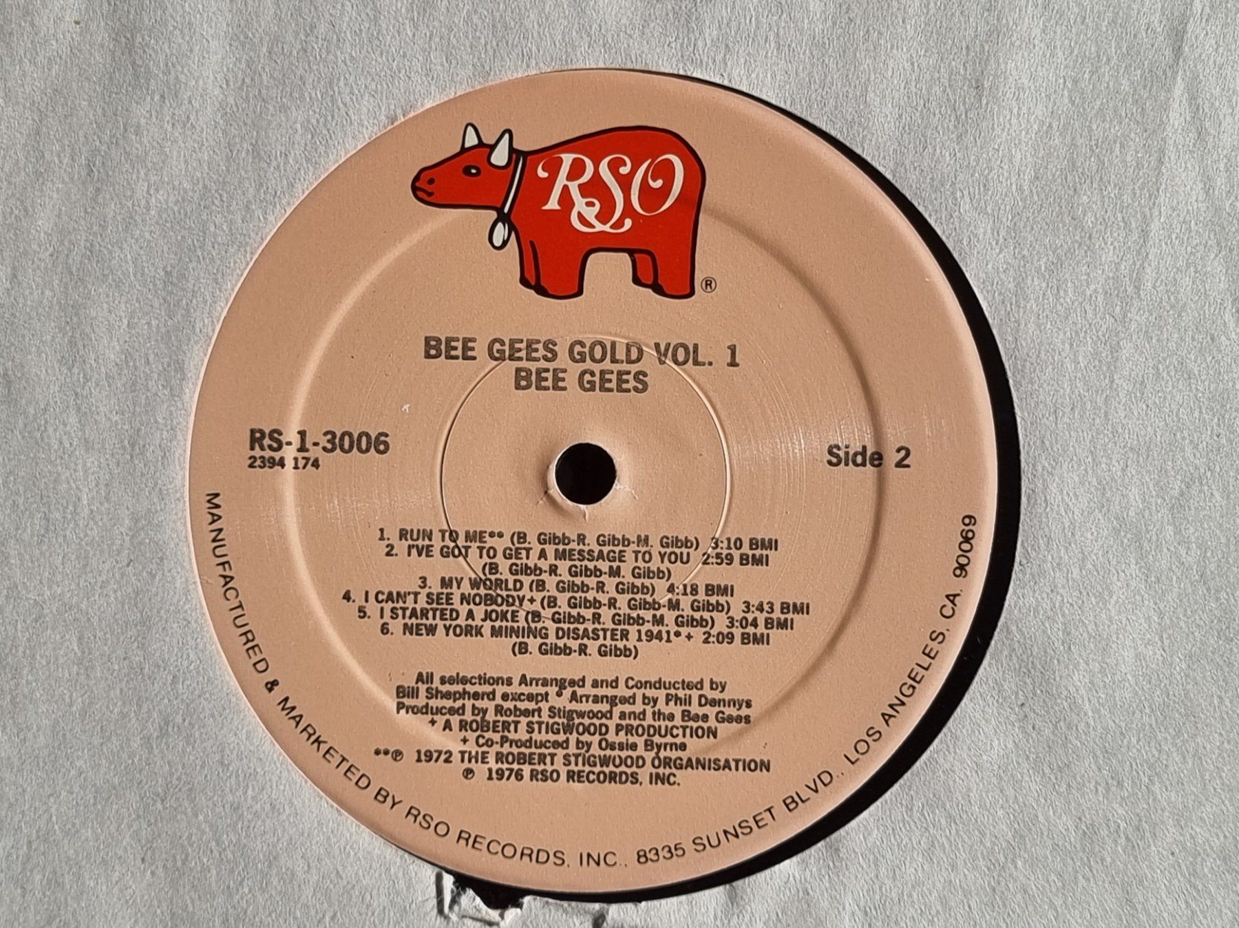 Dischi in vinile: LP BEE GEES GOLD VOLUME ONE POLYDOR 1976 – Usato da Düdingen venduto da Quartierstrasse 2