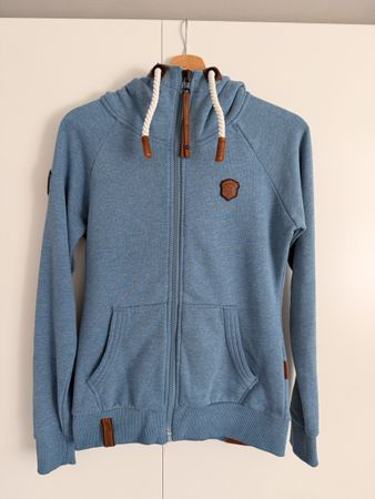 Naketano Kapuzenpullover blau Grösse S