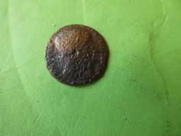 uralte Bronzemünze  17 mm     1.38 g