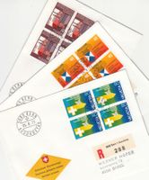 SBK 591 - 593 im 4er-Block FDC