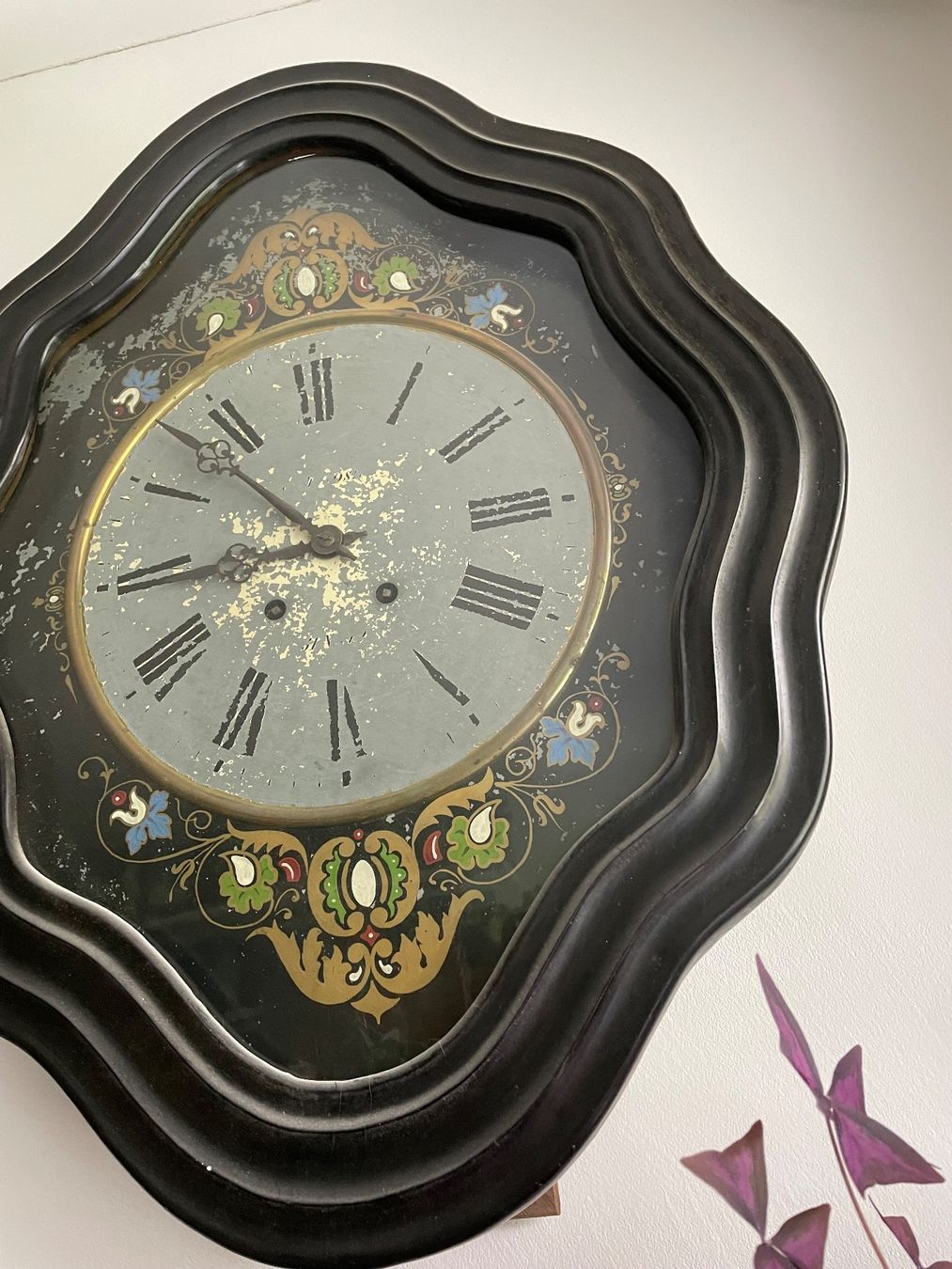 Orologi: Antike Morez-Uhr, Rahmenuhr, ca. 1870 – Usato da Chur venduto da Celectra 2